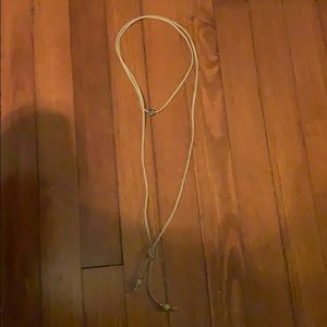 Double stranded necklace